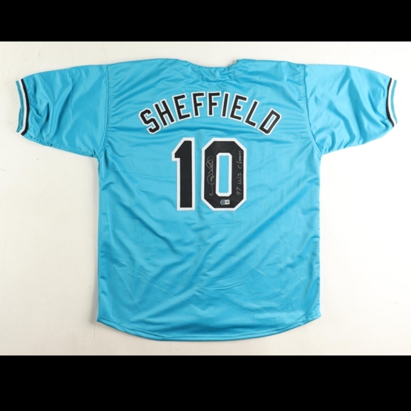 Gary Sheffield Autographed Jersey - Picture 1 of 3